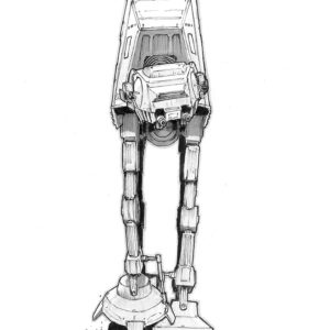 AT-AT A5 Print