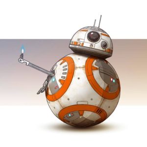 BB-8 A3 Print