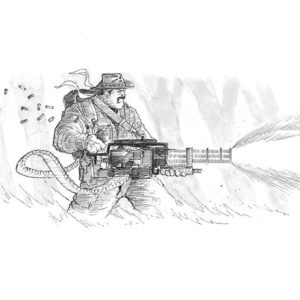 Blaine - Predator A5 Print