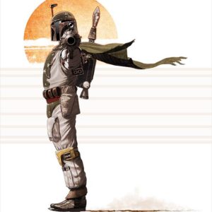 Boba Fett 'Draw' A3 Print
