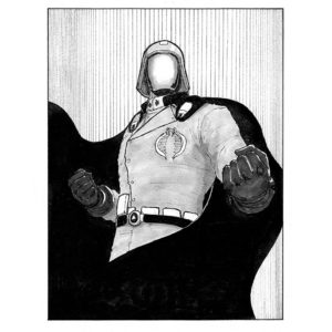 Cobra Commander A5 Print