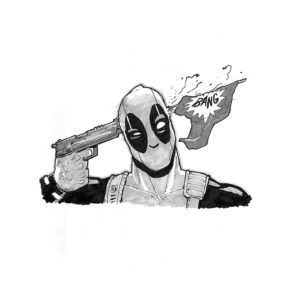 Deadpool A5 Print