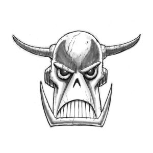 Death's Head A5 Print