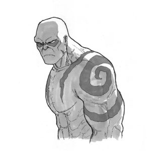 Drax A5 Print