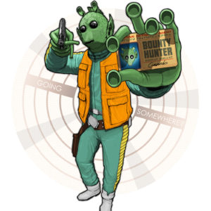 Greedo - 'Going Somewhere' A3 Print