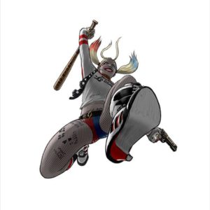 Harley Quinn 'Wild Card' A3 Print