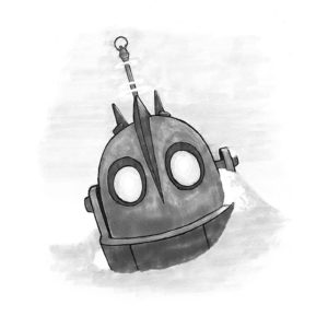 Iron Giant A5 Print