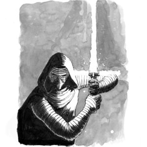 Kylo Ren A5 Print