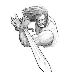 Lion-O A5 Print