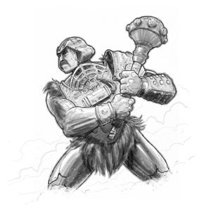 Man-At-Arms A5 Print