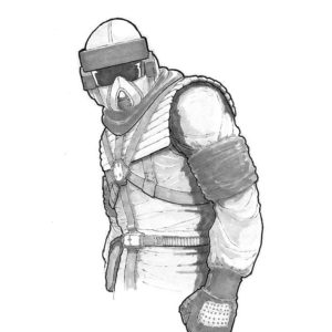 Matt Trakker A5 Print