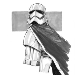 Captain Phasma A5 Print