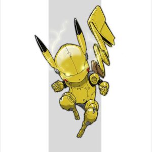 Mechachu A3 Print