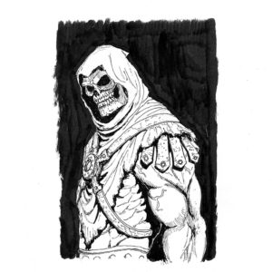 Skeletor A5 Print