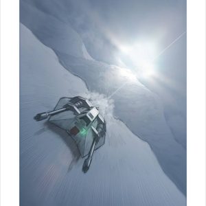 Snowspeeder A3 Print