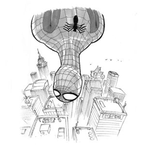 Spider-Man A5 Print