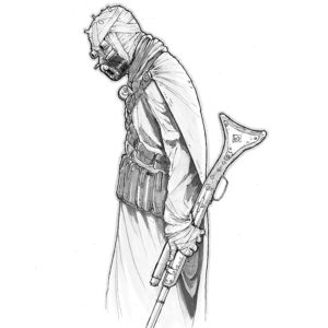 Tusken Raider A5 Print