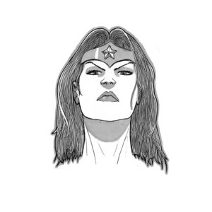 Wonder Woman A5 Print