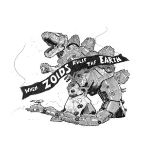 Zoidzilla A5 Print